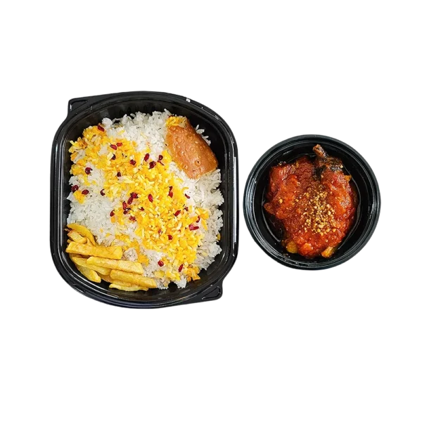 چلو خورشت بادمجان