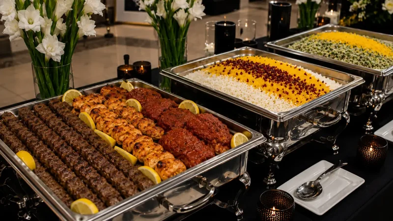 سفارش غذا برای مراسم ختم