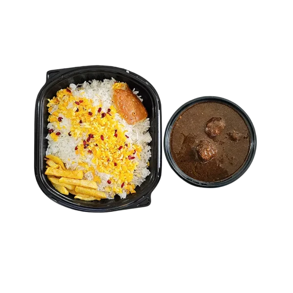 چلو خورشت فسنجان