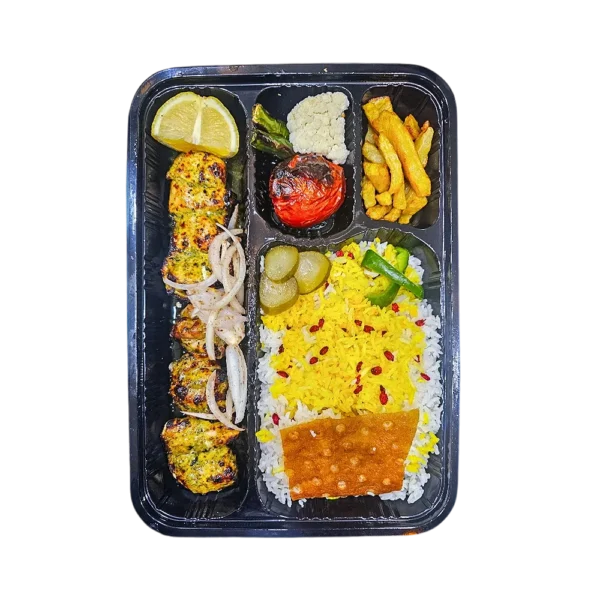 چلو جوجه جنگلی سبزیجات