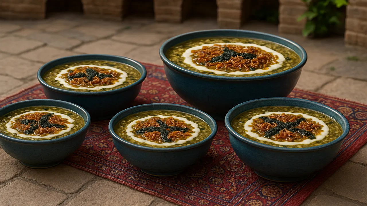 طرز تهیه آش رشته